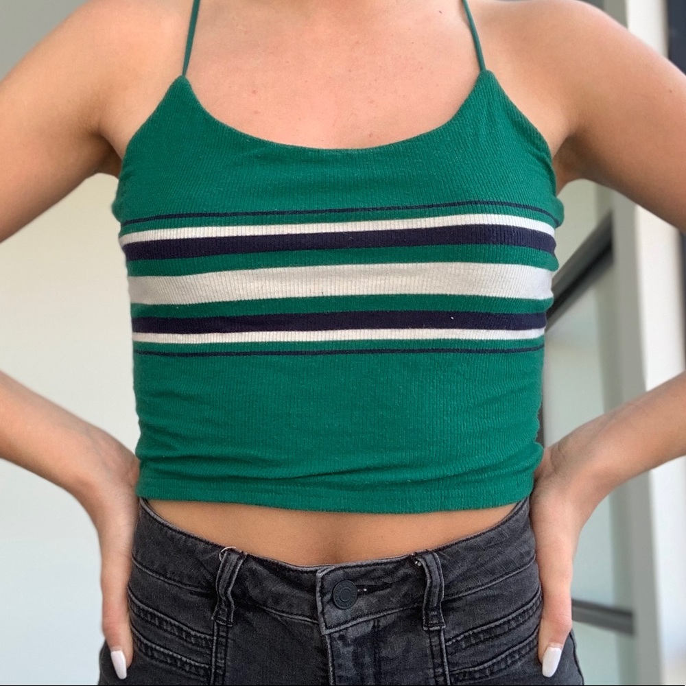 GREEN TANK ❥